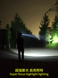 Anbolt Senter Kepala Super Terang 8000LM Senter Kepala LED Anti Air 3 Light Mode Lampu Senter Kepala Jarak Jauh 5000 meter Headlamp outdoor with Sensor Gerak