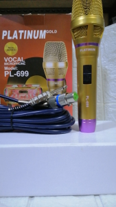 Platinum Gold PL-699 Professional Dynamic Wired Microphone