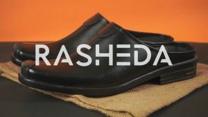 Sepatu Sandal Selop Pria Kulit Lebaran Tutong Rasheda  VL 04 Bustong Daltong