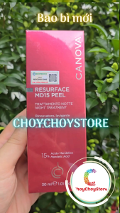 Tinh chất Canova Resurface MD15 Peel 30mL làm sáng da tẩy tế bào chết ngăn ngừa lão hóa
