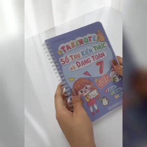 Sách Takenote Sổ tay kiến thức và dạng toán 7