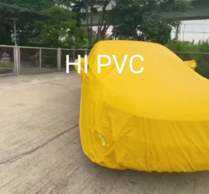 VRC ONLINE ผ้าคลุมรถยนต์งานโชว์รูมของแท้ผ้า HI PVC สีเหลือง MG ZS อย่างดีหนาพิเศษ ของแท้ ป้องกันแดด และมูลน