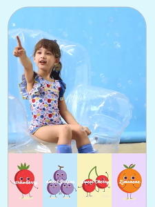 Bộ Đồ Bơi Cho Bé Gái Kappa Cộc Tay Đồ Bơi Cho Bé Kappa Đồ Bơi Trẻ Em Đồ Bơi Bé Gái Bộ Bơi Cho Bé Gái