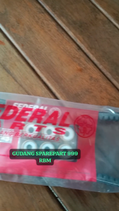 VANBELT ASSY BEAT POP ORIGINAL FEDERAL (VBELT+ROLLER) K44