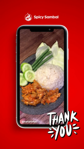 Spicy Sambal - Sambal Terasi - 120 Gr