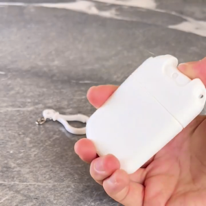 30ml Card Type Spray Bottle: Keychain Lanyard & Refillable Travel Bottle