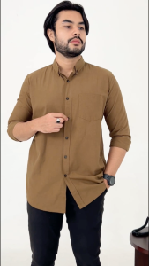 Kemeja Cotton Oxford LS Hey Man Modern Fit