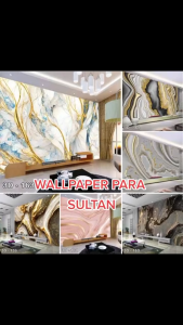 Sticker Wallpaper Dekorasi Marmer Batu Granit Batu Alam Dekorasi  Dinding Rumah Kantor Ruang Tamu