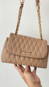 Tas Selempang Wanita Premium: Tas Shoulder Bag Tali Rantai Slingbag Tas Cewek Kekinian