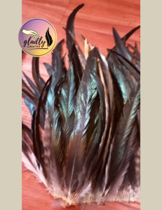 DIY Arts & Crafts Feathers | Buntot Mahaba | 100 PCS | 25-40cm | Natural Black Color