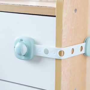 LAKOE Kunci Laci Bayi Lemari Kulkas Pintu Rotate Push Baby Safety Lock
