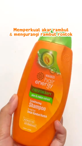 Makarizo Hair Energy Conditioning Shampoo 2 in 1 Fibertherapy 170ml / 330ml Botol Original BPOM