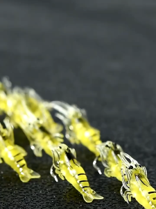 Set 1/3/5 Mồi Tôm Giả Câu Cá Bằng Silicone Mềm kích thước 4cm