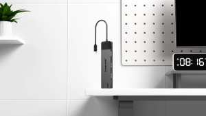 Lemorele Usb C Hub Docking Station Laptop Type C Dock Hdmi Splitter Adapter 2 Hdmi Extender Dual Monitors