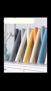 giấy dán tường có sẵn keo dán cho tường láng mịn và bằng phẳng dài 10 mét rộng 45 cm