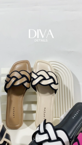 LAPEPA AJA - DIVA Sandal Teplek Flat Wanita