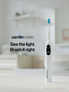 usmile P10 PRO Smart Electric Toothbrush | Brush Indicator |Timely Prompt Tech | 180 Days Battery Life | IPX8 Waterproof