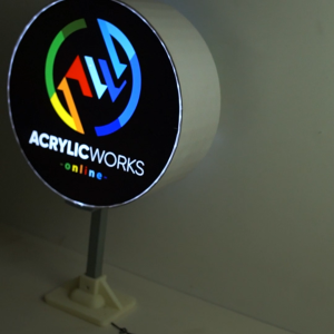 Neon Box Bulat Custom: Desain Menarik & Ukuran Bisa Custom