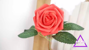 10pcs Rose Artificial Flowers Realistic Dusty Roses Fake Foam Rose Bulk for DIY Wedding Valentine’s