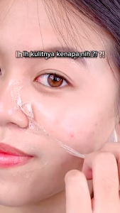 Hanasui Masker Putih Telur - Egg White Peel Off Mask: Solusi Wajah Kusam, Berminyak & Berjerawat