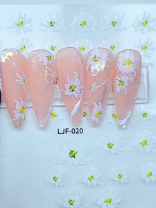 Sticker Kuku Motif New Edition Cute Bunny Rabbit Premium Sticker Kuku Dewasa / Anak-anak Nail Art Anti Air