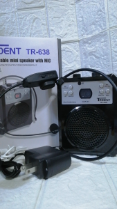 Trident TR-638 Rechargeable Mini Speaker with Wireless Lapel Mic