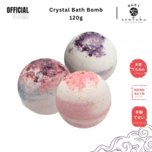 🌸SENTAKU🌸Bath Bomb - Crystals Epsom Salt Bath Bomb 120g