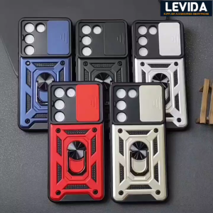 Vivo Y100 Case Robot Ringstand Slide Kamera Vivo Y100