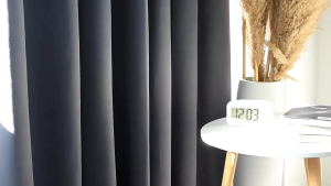 Lovhome Blackout Curtain 100% Langsir Tingkap Murah Langsir Sliding Door with Ring Ready Made