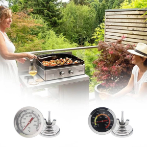 Oven Termometer Celsius Fahrenheit Grill Baking Panggangan Bakar Thermometer Probe Stainless Steel