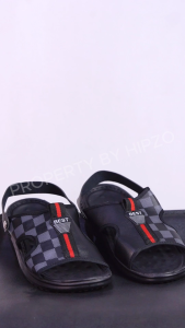 HIPZO Sandal Selop Pria CT040 Untuk Outdoor Velcro Bisa Dilepas Pasang Casual Slip On