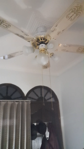 Uchida Maspion Kipas Angin Gantung 5 Lampu - 52 inch - CF110 / MCF52205WH - FREE ONGKIR Jabodetabek