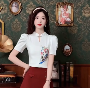 B21 Atasan Wanita BBK Style Kekinian Blouse Import Terbaru