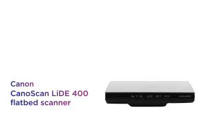 Canon CanoScan LiDE 400 Flatbed Scanner (Black)