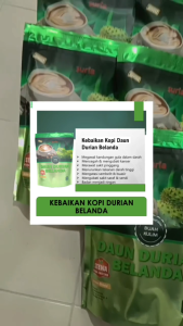 Kopi Durian Belanda 5 Pack Buah Kulim + Sacha Inchi Suria Herbs FREE Stokin Terapi