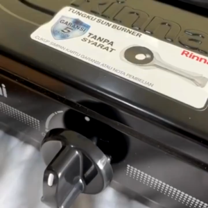 NEW KOMPOR GAS RINNAI 1 TUNGKU RI 201S - Api Biru Sun Burner