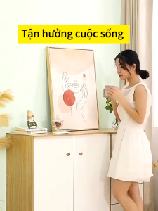 YPYOO Tủ ngăn mới tủ quần áo Tủ kích thước lớn tủ phòng ngủ kệ để đồ gỗ để đồ