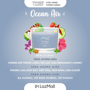 Nến ly mini Yankee Candle (37g) - Ocean Air