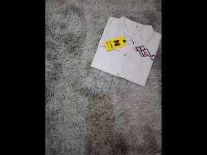 hem kids 327 (bordir) kemeja anak laki laki dari umur uk3-12th kerah koko/COD