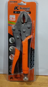 Kìm bấm chết bọc cao su hiệu Kapusi cao cấp CRV 10″ thép được phủ 1 lớp xi bóng chống oxy hoá rỉ sét tay cầm cao su Phần thân kìm được chế tác từ thép CRV cao cấp Nhật bản bền bỉ chịu lực tốt chống biến dạng- Cửa Hàng Nam