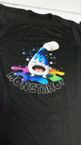 ( Monstahopkids ) Kaos Distro Anak laki-laki dan perempuan Gambar Lucu dan Unik Bahan 24s