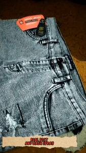 Celana Jeans Pria Sobek Keren Panjang Terbaru