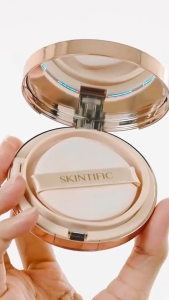 SKINTIFIC Cover All Perfect Cushion || Skintific Cushion SPF 35 PA+ || Bedak Padat Full Refill Foundation || Air Cushion High Coverage Poreless & Flawless