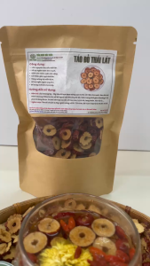 (Hàng Thái Lát Sấy Khô) Táo thái lát - Dùng Làm Trà Mix Trà Dưỡng Nhan Chè Tuyết Yến Tốt Cho Sức Khỏe