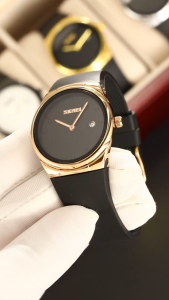 Jam Tangan Wanita SKMEI 2177 Kuarsa Tali Silikon Original Anti Air