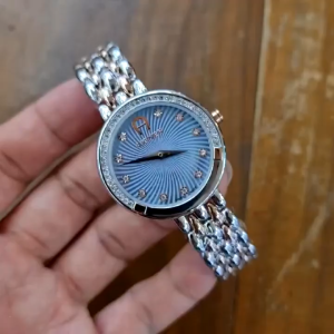 [Promo] Jam Tangan Wanita Aigner A158202 GORIZIA Gold - White Metal Bracelet Strap Original Garansi 2 Tahun [✔COD][100% Authentic]