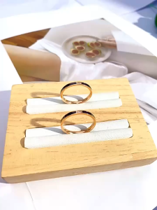 Cincin Pasangan Pribadi Modis & Tahan Karat