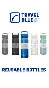 Travel Blue Hot/Cold Reusable Water Bottle - TB521 (Blue)