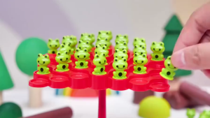 Frog Balance Tree Montessori Math Toy Balance Educational Board Games for Kids Parent-child Interaction Desktop Puzzle