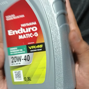 Pertamina Enduro Matic-G 800ml 20w40 Oli Motor Matik Honda Yamaha